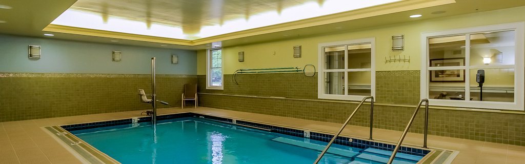 Cook Valley Estates indoor swimming pool with lift